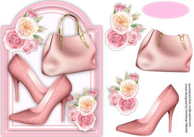 Lovely Pink , Shoes and Bag , 1