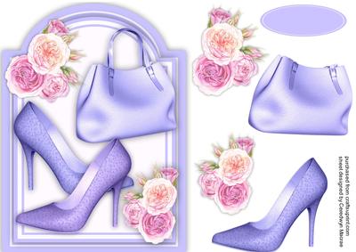 Lovely Lilac Shoes and Bag 2