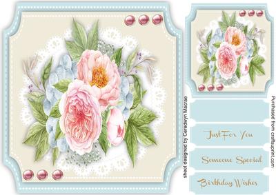 Beautiful Water Coloured Roses 