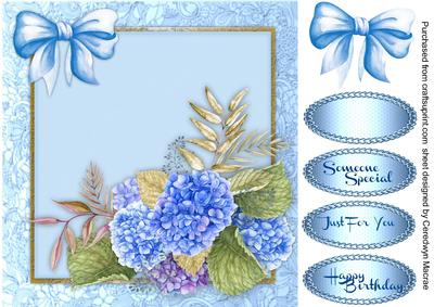 Stunning Blue Hydrangers 