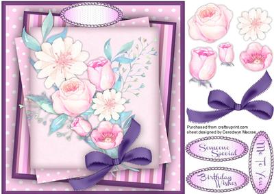 Lovely Water Coloured Flowers