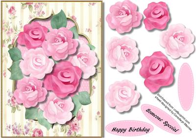Lovely Cottage Roses 
