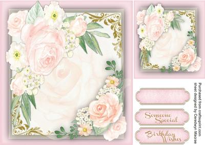 Beautiful Pink Roses for Love 