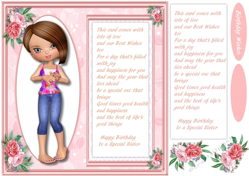 Beautiful Birthday Wishes , Sister