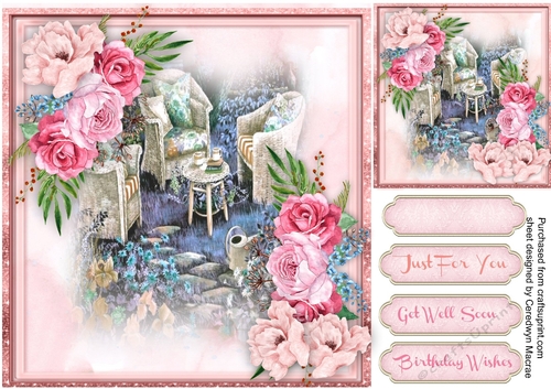 The garden of roses , 