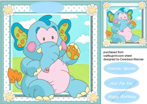 Llovely Blue Oatchwork Ellie 