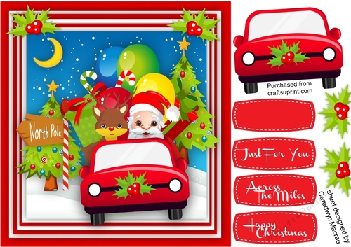 Santas On His Way, 