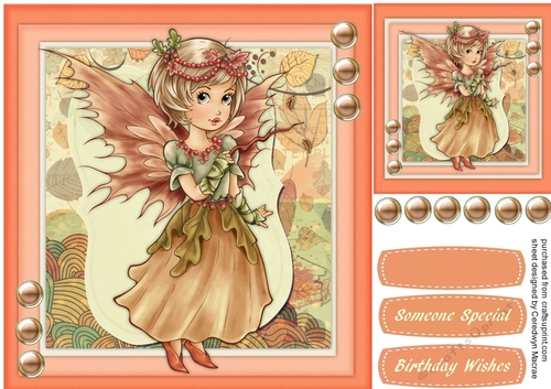 Beautiful Autumn Girl, 
