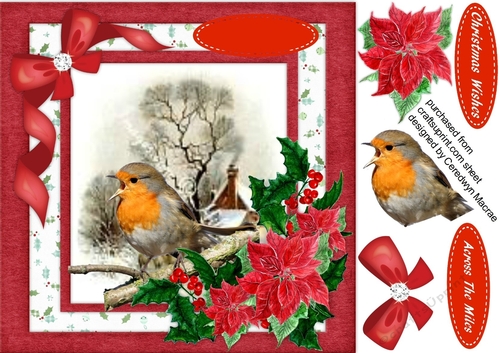 Beautiful Robin on the Branch, 