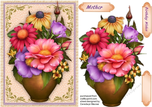 Beautiful Pot of Mixed flowers 