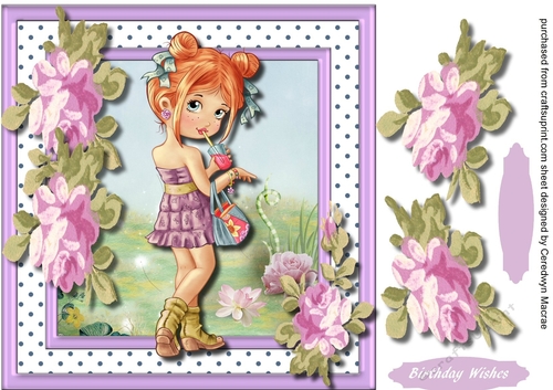 Beautiful Springtime Girl 
