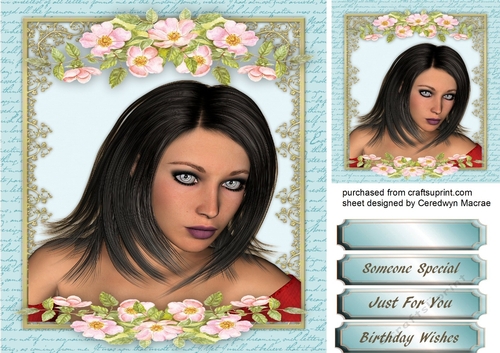 Beautiful Cerinal and Blossom 