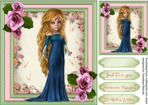 Beautiful lady Rose