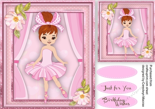 Beautiful Ballerina and Blossom