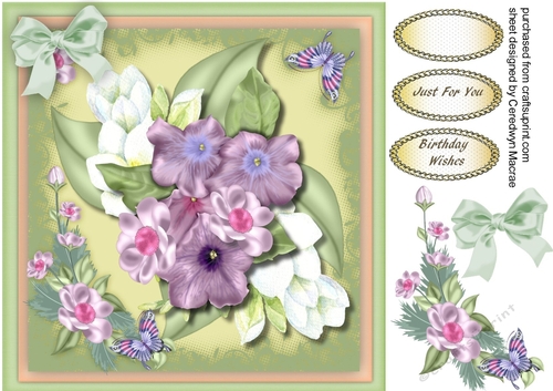 Lovely Flowers and Butterflys 