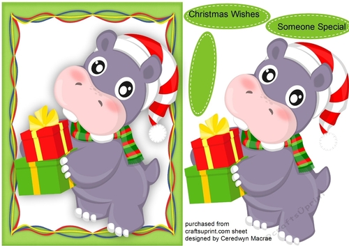 Hippos Christmas presents 