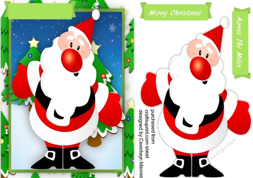 Ho Ho Ho . Jolly Santa 