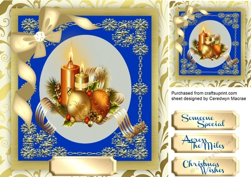 Beautiful Christmas Candles 