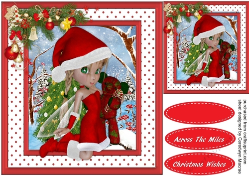 Beautiful Christmas Fairy Fra
