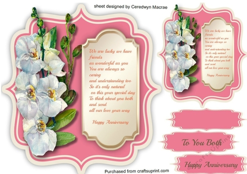  Anniversary  Wishes to Special Friends 