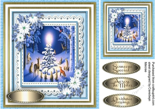 Forest Friends at Christmas 