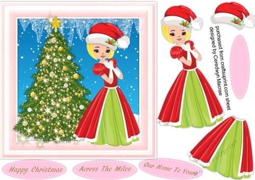 Christmas Princess in the Snow 