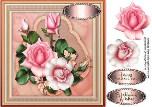 Beautiful Wedding Blush Roses 