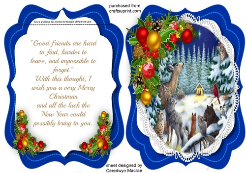Tent card ,  A Time to Rejoice 2