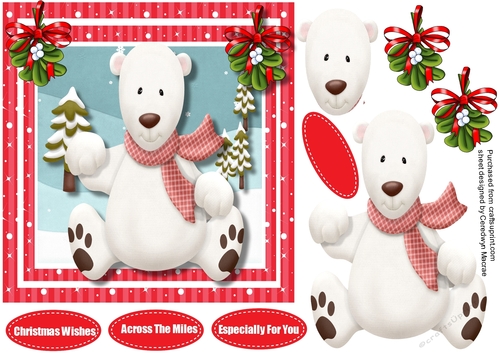 Polar Bears Christmas Wishes 