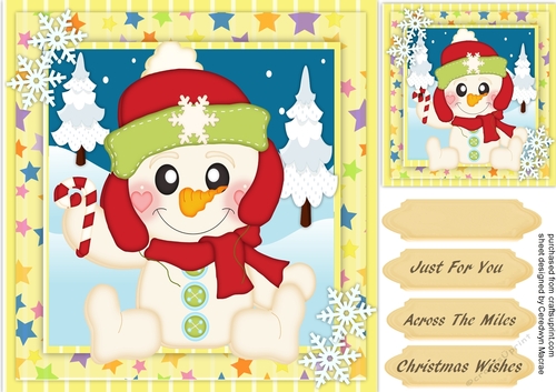 Baby Snowmanin the Snow 