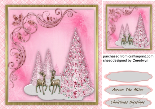 Beautiful pink Christmas 