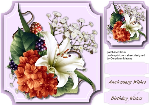Stunning Lillies and Berrys 