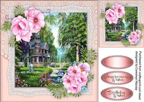 Roses in the Garden 