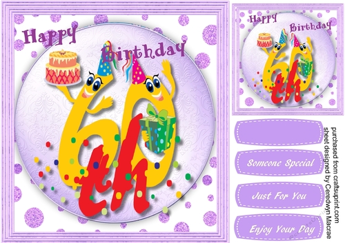 Happy 60th Birthday,