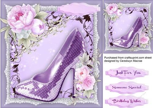 Stunning Roses and Shoe 