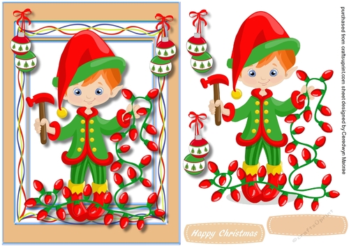 Elves Christmas Lights 