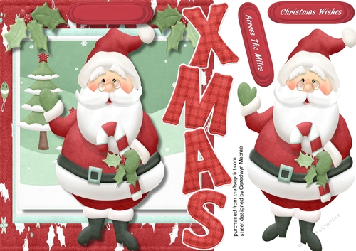 Over the Edge Xmas Santa 