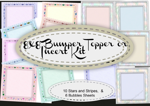 8x8 .  16. Bumper incert or Topper Kit 