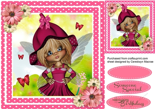 Beautiful little Pinkie Fairy 