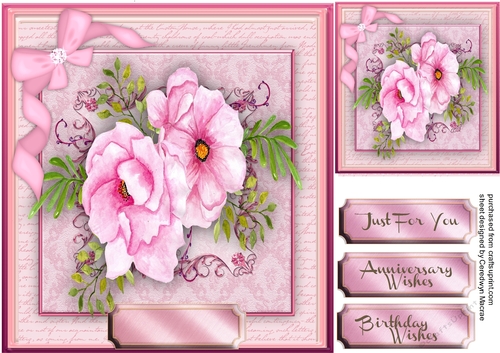 Stunning Roses and Bow 1
