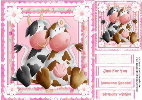 Cute Daisy and Moo 