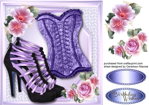 Lilac Bask and Shoes 