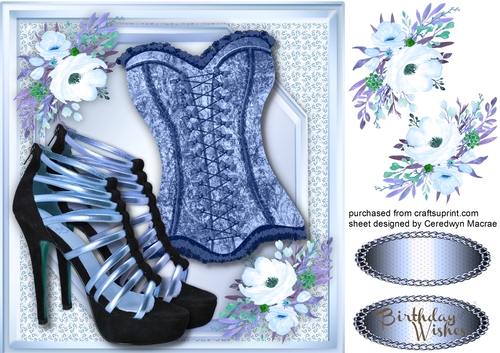 Blue Bask , Anenomies and Shoes 