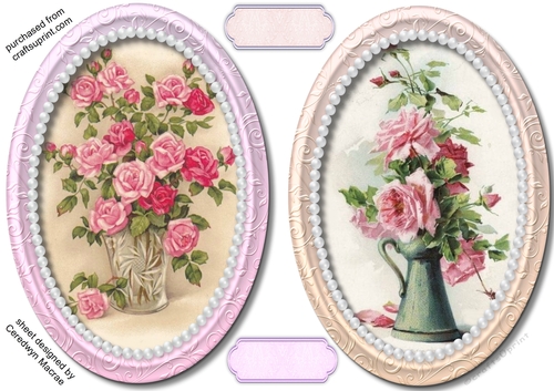 Lovely Pearl and rose Toppers 2