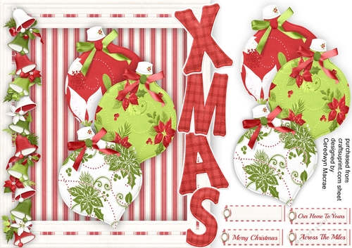 Over The edge , Xmas Baubles 