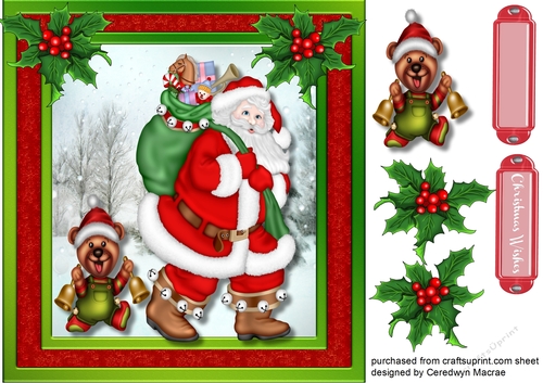 Halping Santa with the Bells 