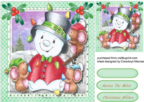 Snowman the Christmas Tree 