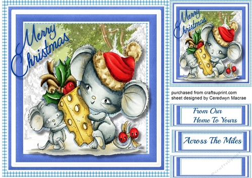 Christmas Cheesy Mice 
