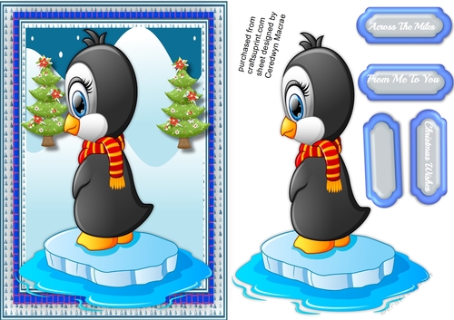 Lovely A5 Is This Ice Melting  Penguin 