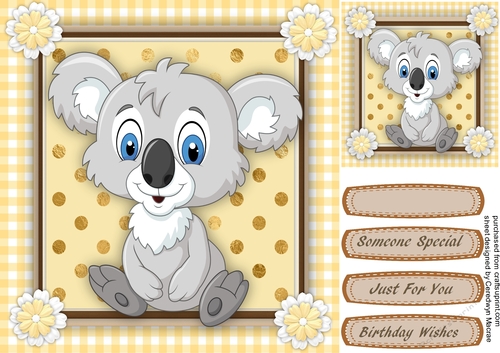 Cute and Lovely Koal Bear,